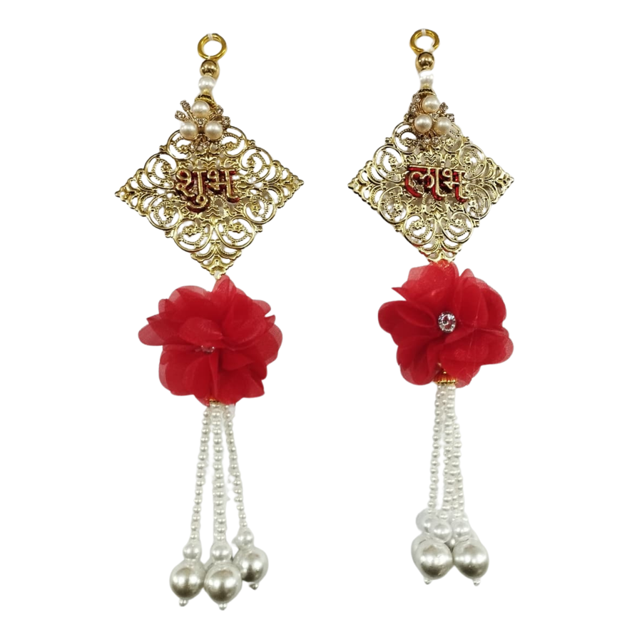 Diamond Pearl Crown Rose Toran