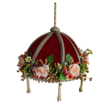 Floral Pearl Chattar 15 inch Large