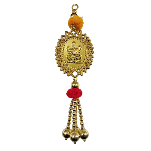 Lakshmi Medallion Pom Pom Toran