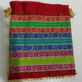 Red lace potli bag size 10x8