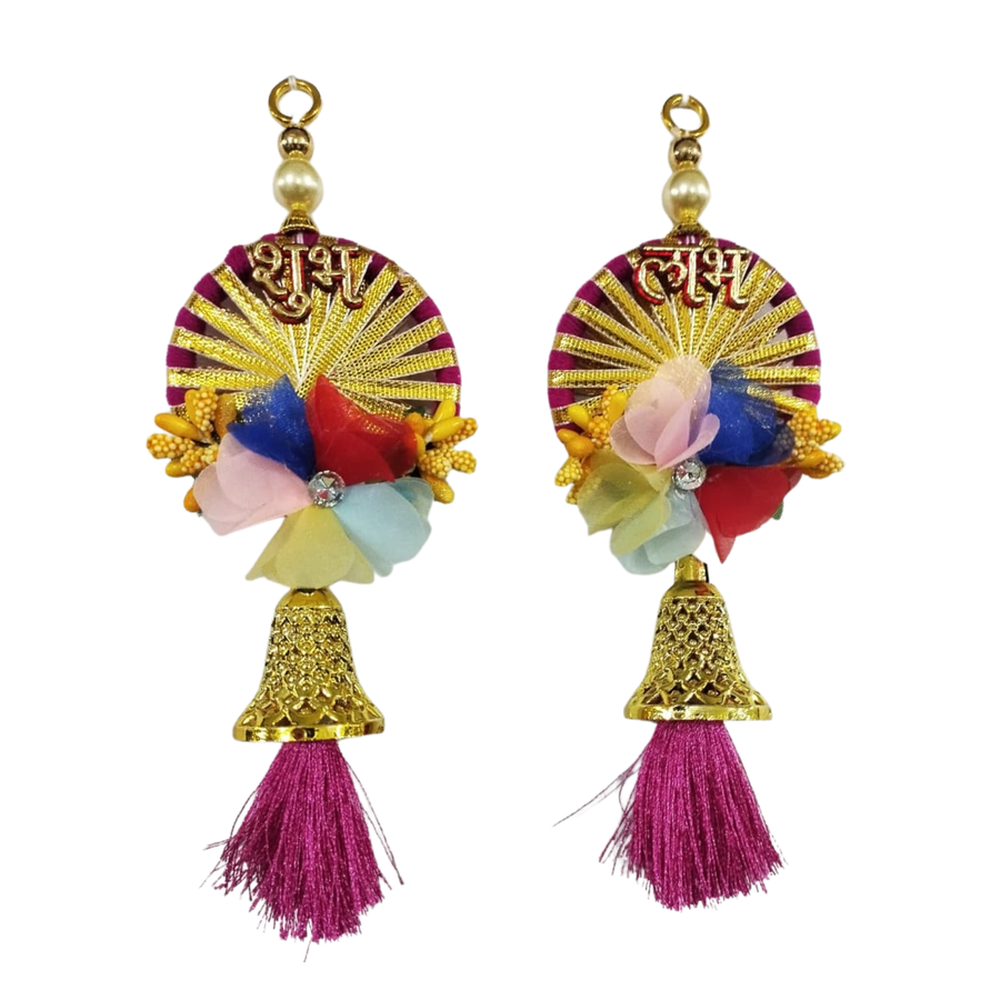 Multicolor Fan Bell Toran