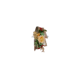 Decorated channi for Red Floral Karwa Chauth thali set