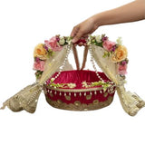 Ladu Gopal Decorated Basket