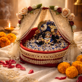 Ladu Gopal Decorated Basket
