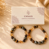 Unnati Rakhi - Bhaiya-Bhabhi Bracelet Set