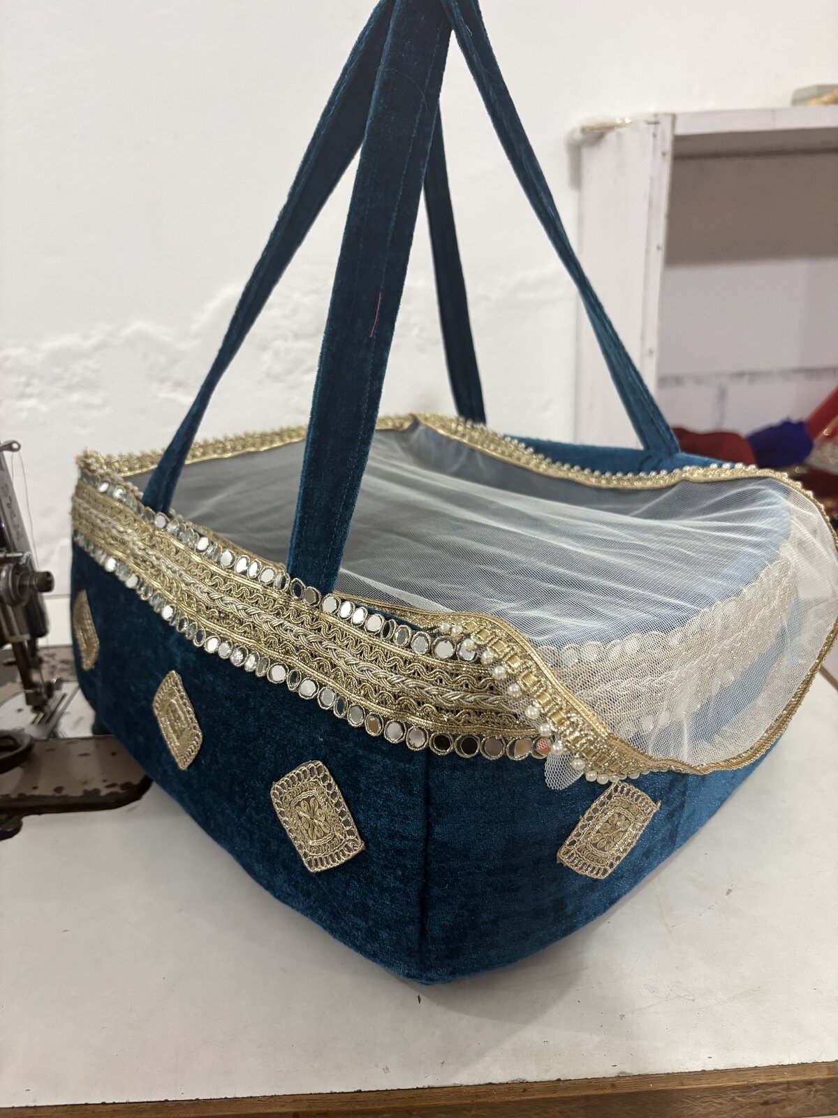 Laddu Gopal accessories — devotional setting