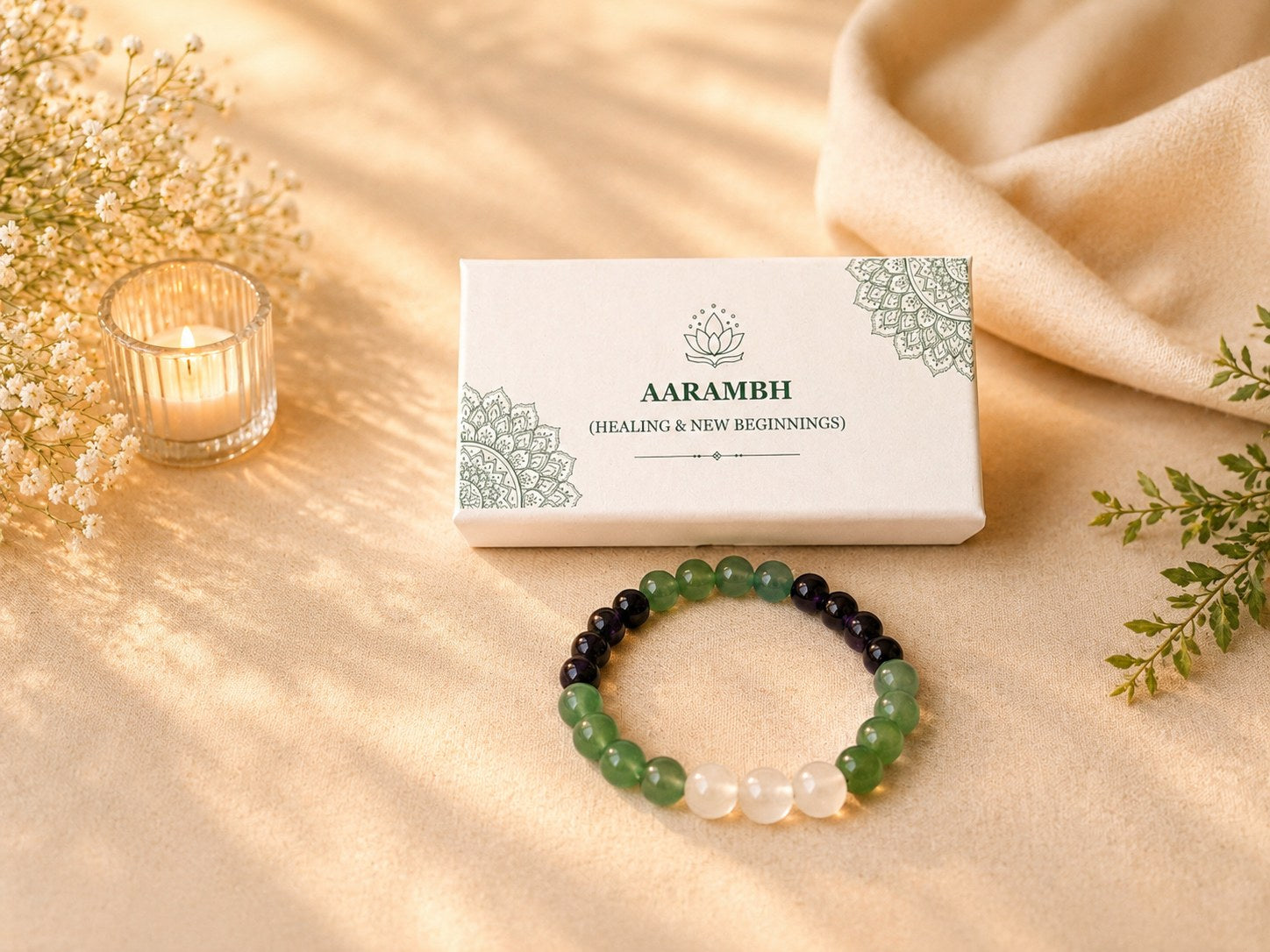 Aarambh Rakhi — Single Bhai Bracelet