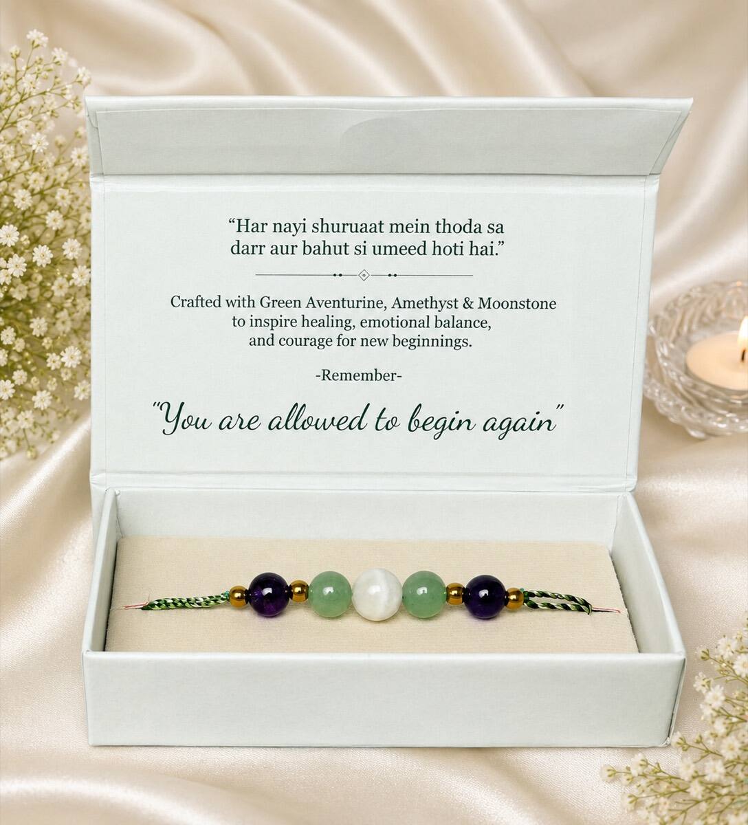 Aarambh Crystal Rakhi