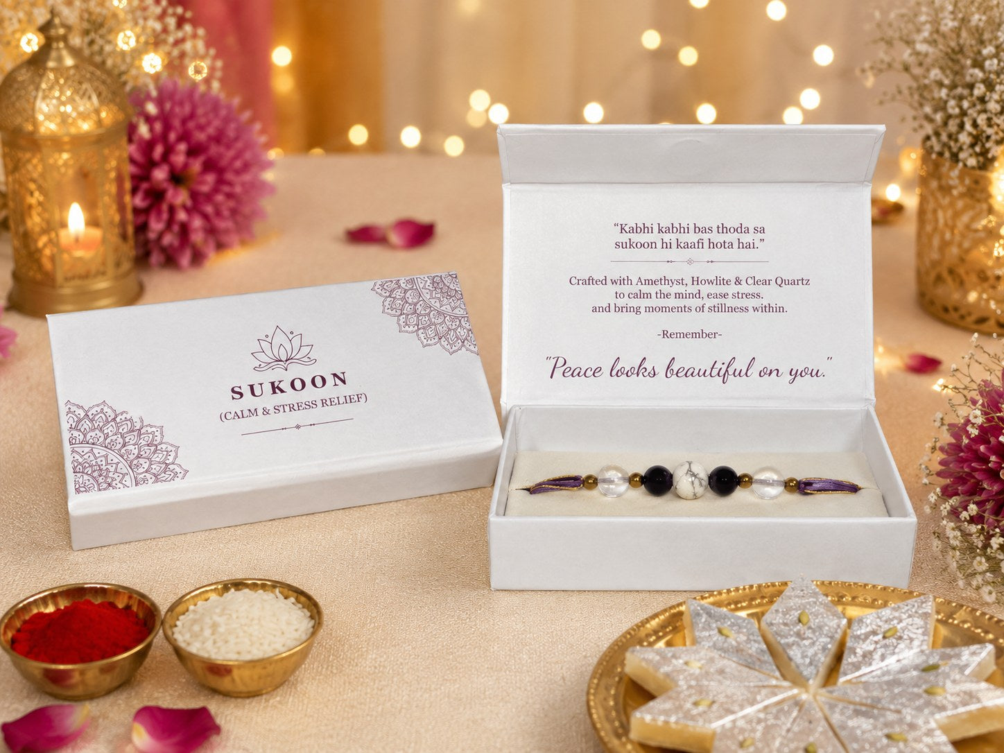 Sukoon Rakhi — Single Rakhi