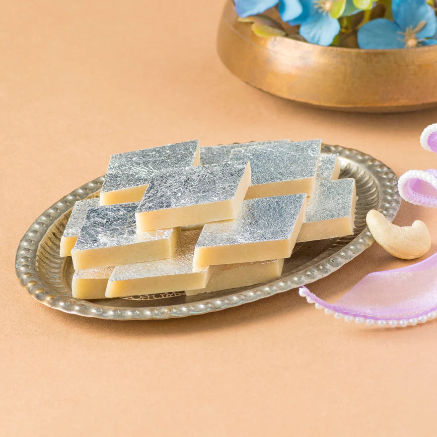 Kaju Katli — premium cashew mithai for Raksha Bandhan by Celebration Kraft